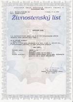 Živnostenský list